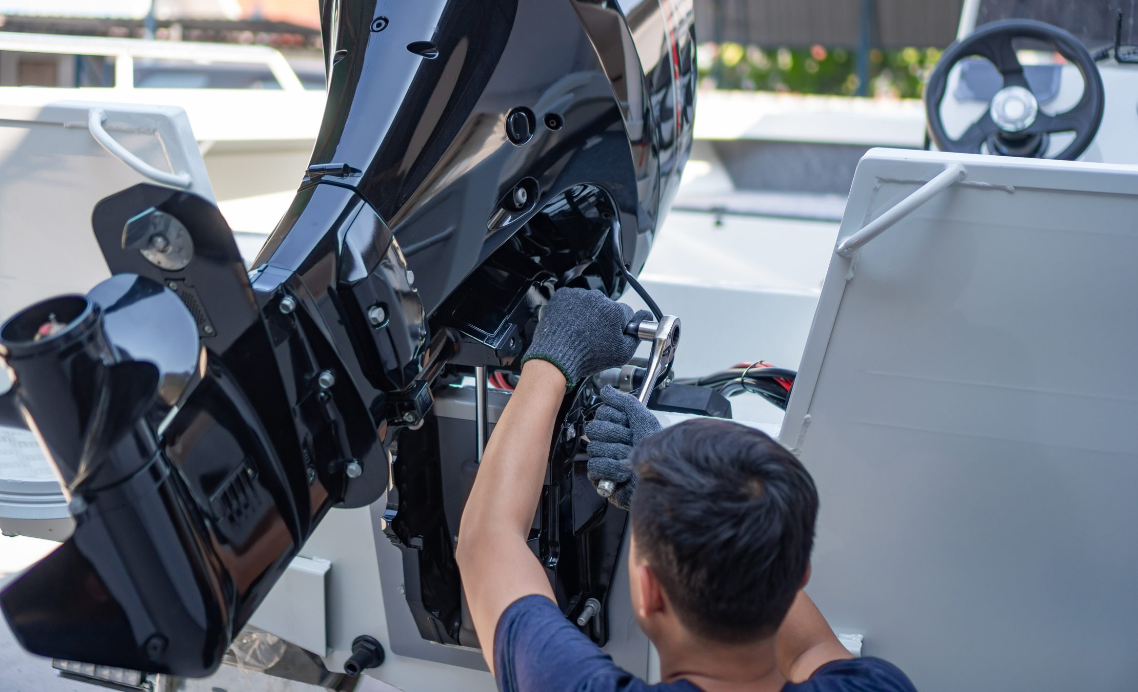Marine engine repair and diagnostics
